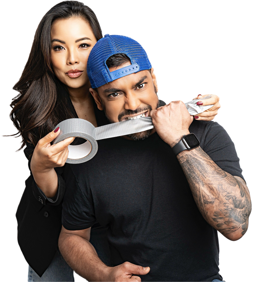 Travis Dhanraj and Karman Wong